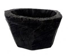  S HA Concept SOHA Concept Hand Carved Sculptural Russian Oak Bowl - 436289