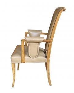  S Hille Co S Hille Company London Eight English Art Deco Birdseye Maple Dining Chairs - 3968491