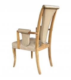  S Hille Co S Hille Company London Eight English Art Deco Birdseye Maple Dining Chairs - 3968495