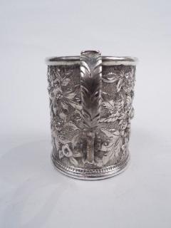  S Kirk Son Inc Antique Kirk Baltimore Repousse Silver Baby Cup - 3769660