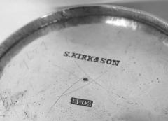  S Kirk Son Inc Antique Kirk Baltimore Silver Flower Tower Baby Cup - 4338961