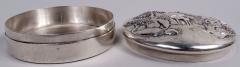  S Kirk Son Inc Antique Kirk Baltimore Small Sterling Silver Box with Pastoral Scene - 4239487