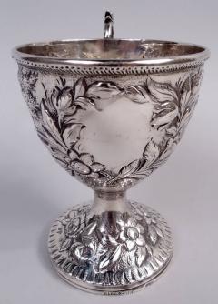 S Kirk Son Inc Antique Kirk Baltimore Victorian Silver Tower Flower Youth Cup - 4381004