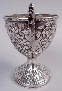  S Kirk Son Inc Antique Kirk Baltimore Victorian Silver Tower Flower Youth Cup - 4381005