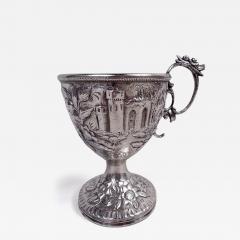  S Kirk Son Inc Antique Kirk Baltimore Victorian Silver Tower Flower Youth Cup - 4383718