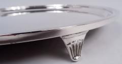  S Kirk Son Inc Elegant Kirk Baltimore Neoclassical Sterling Silver Salver - 4337117