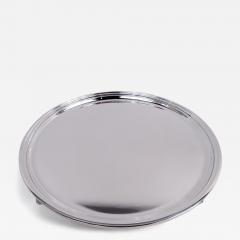  S Kirk Son Inc Elegant Kirk Baltimore Neoclassical Sterling Silver Salver - 4337312