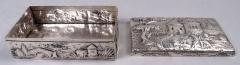  S Kirk Son Inc Kirk Baltimore Sterling Silver Box with Picturesque Architecture - 4249765
