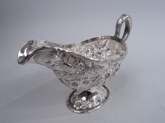  S Kirk Son Inc Kirk Edwardian Baltimore Repousse Sterling Silver Gravy Boat - 3767000