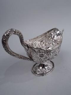  S Kirk Son Inc Kirk Edwardian Baltimore Repousse Sterling Silver Gravy Boat - 3767005