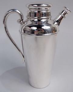  S Kirk Son Inc Kirk Midcentury Modern Sterling Silver Cocktail Shaker - 4346910