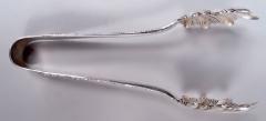  S Kirk Son Inc Pair of Kirk Baltimore Repousse Sterling Silver Ice Tongs - 4416624