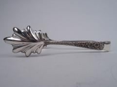  S Kirk Son Inc Pair of Kirk Repousse Sterling Silver Ice Tongs - 3765000