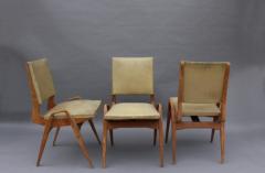  S galot 3 French 1950s Oak Chairs by S galot - 1377294