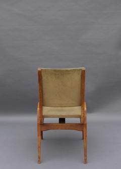  S galot 3 French 1950s Oak Chairs by S galot - 1377302