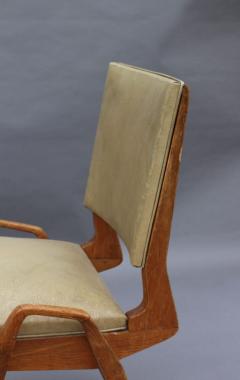  S galot 3 French 1950s Oak Chairs by S galot - 1377306