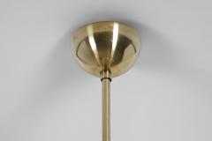  S hk liikkeiden Oy Brass Pendant Light for PSO Pohjoismainen S hk Oy Finland Mid 20th Century - 4638296