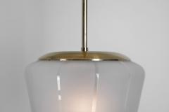  S hk liikkeiden Oy Brass Pendant Light for PSO Pohjoismainen S hk Oy Finland Mid 20th Century - 4638299
