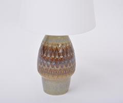  S holm Stent j Soholm ceramics Brown Handmade Mid Century Modern Danish Stoneware Table Lamp by Soholm Stentoj - 2037553