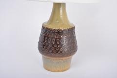  S holm Stent j Soholm ceramics Brown Handmade Mid Century Modern Danish Stoneware Table Lamp by Soholm Stentoj - 2111865