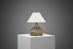  S holm Stent j Soholm ceramics Decorative Glazed Ceramic Table Lamp for S holm Stent j Denmark 1960s - 3898076