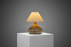  S holm Stent j Soholm ceramics Decorative Glazed Ceramic Table Lamp for S holm Stent j Denmark 1960s - 3898077