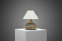  S holm Stent j Soholm ceramics Decorative Glazed Ceramic Table Lamp for S holm Stent j Denmark 1960s - 3898078