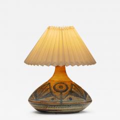  S holm Stent j Soholm ceramics Decorative Glazed Ceramic Table Lamp for S holm Stent j Denmark 1960s - 3901120