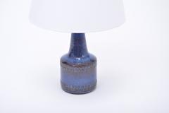  S holm Stent j Soholm ceramics Handmade Blue Danish Mid Century Modern Stoneware table lamp by Soholm - 2008321