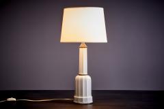  S holm Stent j Soholm ceramics Heiberg table lamp made of porcelain and brass by S holm  - 3895797