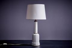  S holm Stent j Soholm ceramics Heiberg table lamp made of porcelain and brass by S holm  - 3895798