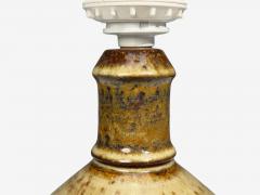  S holm Stent j Soholm ceramics Joseph Simon Danish Modern Table Lamp Beige Stoneware Denmark 1960s - 4559994