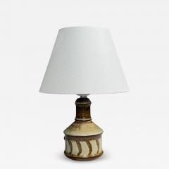  S holm Stent j Soholm ceramics Joseph Simon Danish Modern Table Lamp Beige Stoneware Denmark 1960s - 4560000