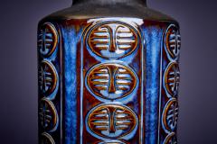  S holm Stent j Soholm ceramics Large Soholm Vase 3347 in classic blue made in Denmark 1960s - 3280885