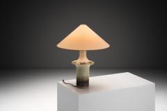  S holm Stent j Soholm ceramics Model 1080 Glazed Stoneware Table Lamp by S holm Denmark 1960s - 4580532