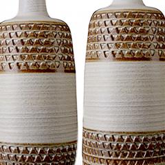  S holm Stent j Soholm ceramics Pair of Llamps with Intaglio Details by Soholm Stentoj - 1749601