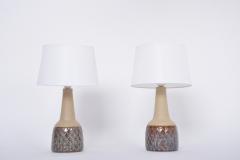  S holm Stent j Soholm ceramics Pair of Midcentury Handmade Table Lamps Model 3012 by Einar Johansen for Soholm - 3153625