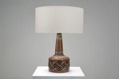  S holm Stent j Soholm ceramics Pair of Model 1208 3 Ceramic Table Lamps by S holm Denmark 1960s - 4691828