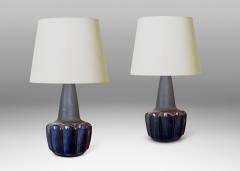  S holm Stent j Soholm ceramics Pair of Table Lamps by Einar Johansen for S holm Stent j - 4531718