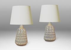  S holm Stent j Soholm ceramics Pair of Table Lamps by Einar Johansen for S holm Stent j - 4531817