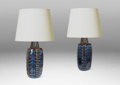  S holm Stent j Soholm ceramics Pair of Table Lamps by Einar Johansen for S holm Stent j - 4531834