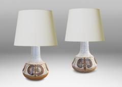  S holm Stent j Soholm ceramics Pair of Table Lamps by S holm Stent j - 4382429