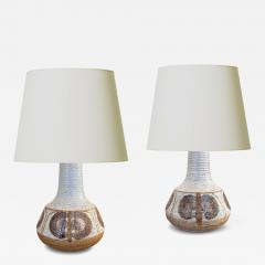  S holm Stent j Soholm ceramics Pair of Table Lamps by S holm Stent j - 4383853