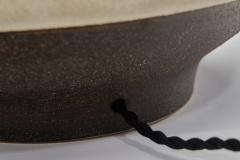  S holm Stent j Soholm ceramics Pair of Two Tone Stoneware Table Lamps by S holm Denmark Late 20th Century - 4580550