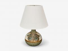  S holm Stent j Soholm ceramics S holm Keramik Danish Modern Beige Stoneware Table Lamp Denmark 1960s - 4264032