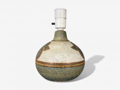 S holm Stent j Soholm ceramics S holm Keramik Danish Modern Beige Stoneware Table Lamp Denmark 1960s - 4264038