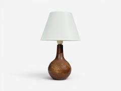  S holm Stent j Soholm ceramics S holm Stent j Danish Modern Table Lamp Burnt Orange Ceramic Denmark 1960s - 4695167