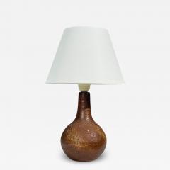  S holm Stent j Soholm ceramics S holm Stent j Danish Modern Table Lamp Burnt Orange Ceramic Denmark 1960s - 4695322