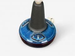  S holm Stent j Soholm ceramics S holm Stent j Glazed Stoneware Table Lamps Denmark 1970s - 4335119