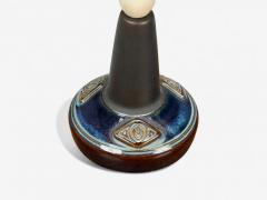  S holm Stent j Soholm ceramics S holm Stent j Glazed Stoneware Table Lamps Denmark 1970s - 4335120